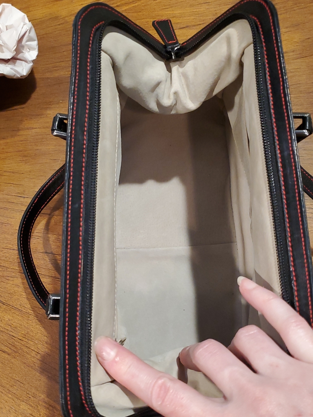 Like NEW Suarez Quilted Leather Handbag - Picture 12 of 15